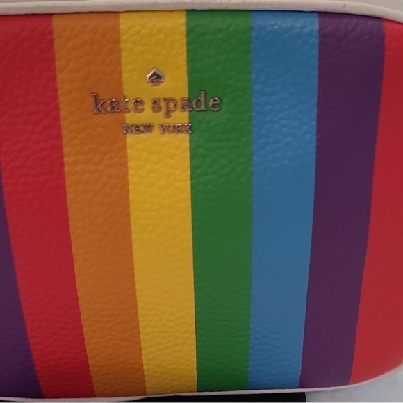 Kate Spade Rainbow Stripe Crossbody Bag - Picture 2 of 7